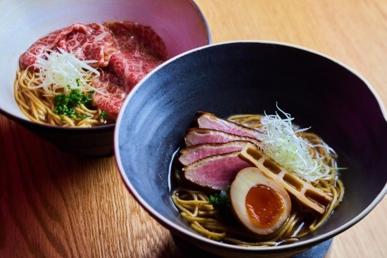 After one or two bites at Senpai Ramen comes the main event, Japanese noodle soup.