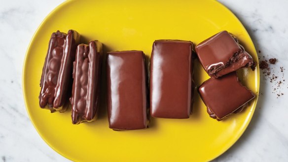 Morgan Hipworth's homemade Tim Tams.