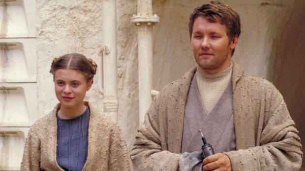 Joel Edgerton in Star Wars <i>Episode II: Attack of the Clones</i>.