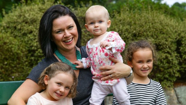 Rachel Chappell - with her children Zara, 4, Ella, 11 months, and Scarlett, 6 - started a group to help her make connections with other mums.