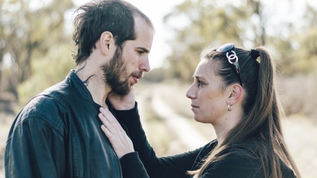 One-shot Australian film: Tristan Barr and Chelsea Zeller in <i>Watch The Sunset</i>.
