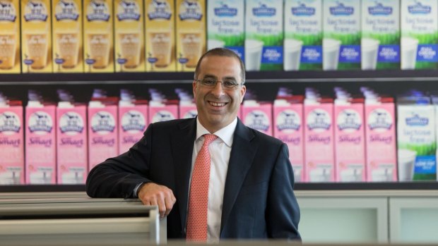 Murray Goulburn's managing director, Gary Helou, says the co-operative is paying farmers what it can afford.