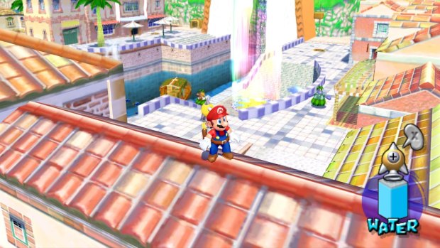 Nintendo's GameCube console gave unprecedented graphical fidelity to Mario's world.