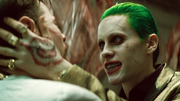 Surprising Razzie nod: Jared Leto as the Joker in <i>Suicide Squad</i>.