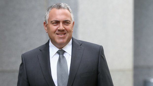 Former treasurer Joe Hockey tipped big spending by celebration Coalition supporters back in 2013.