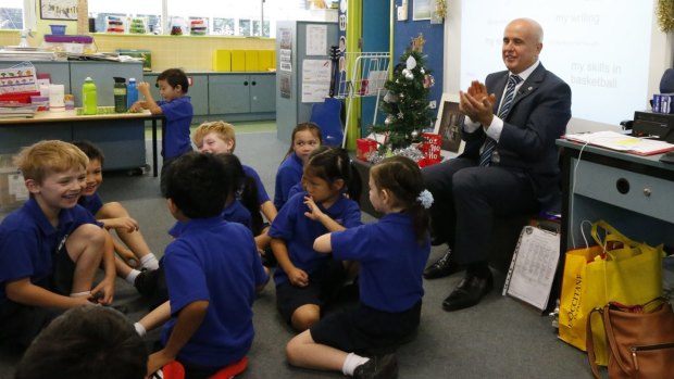 NSW Education Minister Adrian Piccoli, who visited Ultimo Public School in December 2014.