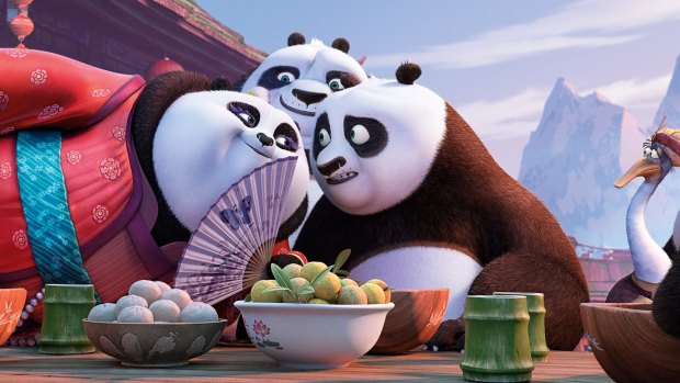 In <i>Kung Fu Panda 3</i>, Bryan Cranston voices the role of Li Shan, the father of Po.