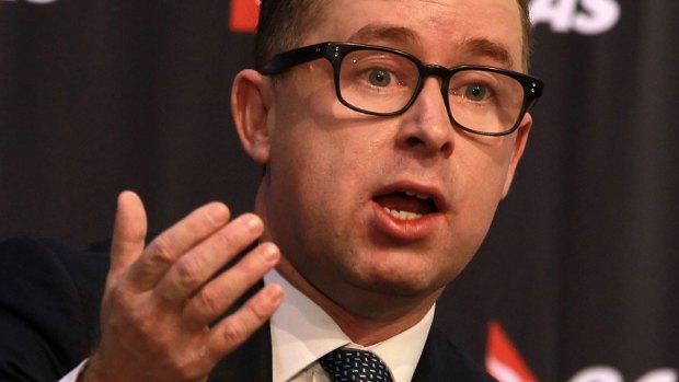 Alan Joyce got lucky, which in the airline industry is a prerequisite to making money.
