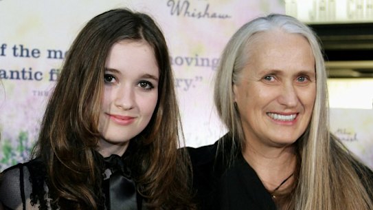 Alice Englert (left) and her mother, Jane Campion, built a special bond when Englert decided to embark on an acting career and was preparing for auditions.