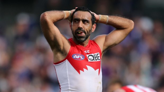 Adam Goodes makes a lot of people uncomfortable by being a proud black man.
