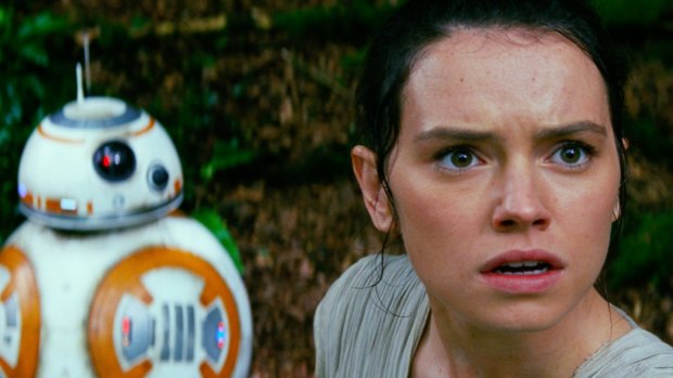 It looks great, but where's the wonder? Daisy Ridley, as Rey, is one of the few new elements in <i>Star Wars: The Force Awakens</i>.