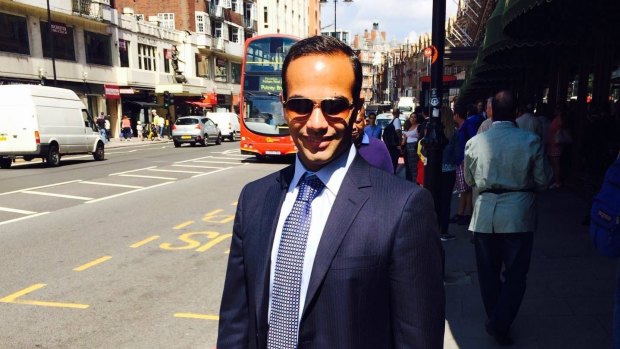 George Papadopoulos, a former foreign policy adviser to US president Donald Trump.