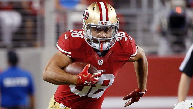 Hayne played for the San Francisco 49ers in 2015 and 2016 before leaving in May 2016 in an attempt to play at the Olympics in rugby sevens.