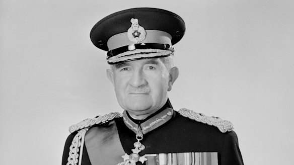 Sir William Slim, Australia's Governor-General from 1953 to 1960.