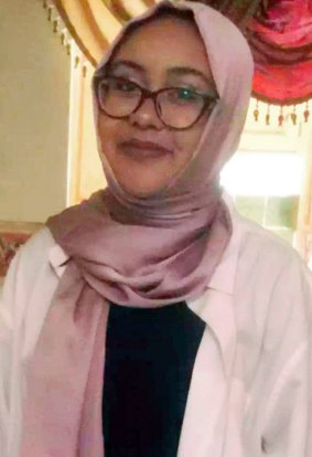 Nabra Hassanen in Fairfax, Virginia. Police said "road rage" was to blame for her slaying.
