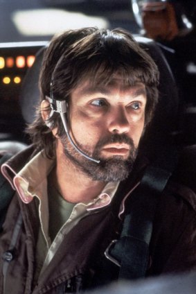 Tom Skerritt as Dallas, commander of the Nostromo in Ridley Scott's <i>Alien</i>.
