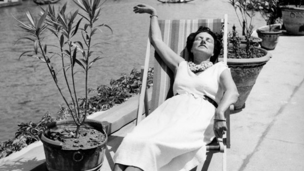Peggy Guggenheim had a certain amount of privilege and wealth, but she didn't exercise it in an arbitrary fashion.