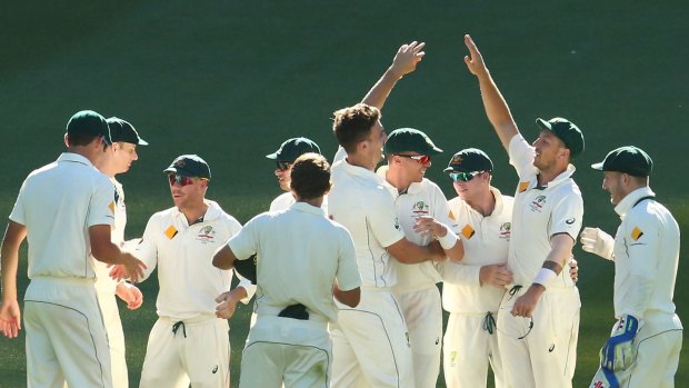 DRS problems didn't affect result: Issues with the referral system didn't take any gloss off Australia's win. 