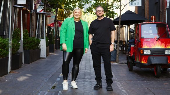 Samantha Payne and Clayton Wells have paired up to offer a multi-faceted drinking and dining experience in Chippendale. 