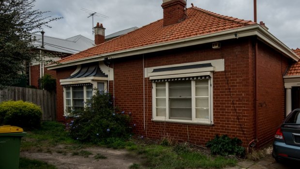 The undeclared Northcote home co-owned by Mr Feeney, which is leased out to tenants. 