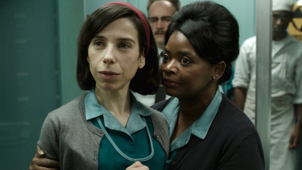 Sally Hawkins and Octavia Spencer star in The Shape of Water.