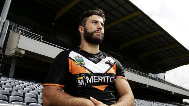 Fresh feeling: James Tedesco has had a stem cell procedure to heal his damaged knee.