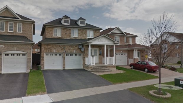 The Pan family home at 238 Helen Avenue, Markham.