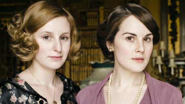 Downton Abbey sisters Edith and Mary are lifelong sparring partners.