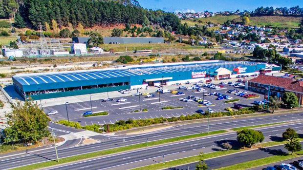 A Bunnings Warehouse in Burnie, Tasmania.