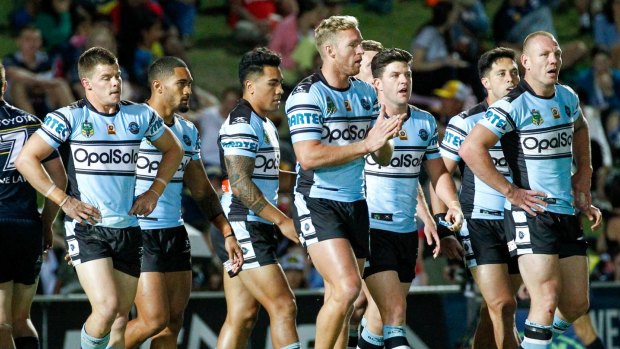 Don't sleep: Amid the hype about Melbourne and Brisbane, the Sharks are steadily upping the ante as this year's NRL finals sleepers.