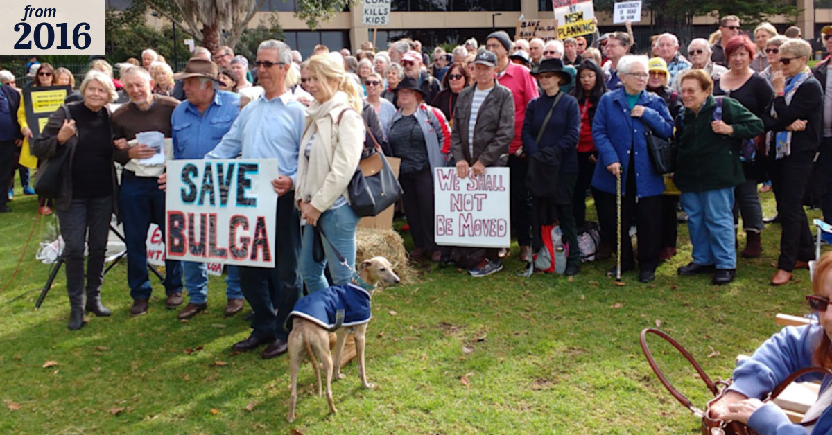 Bulga residents take the fight to Sydney in last bid to save their village