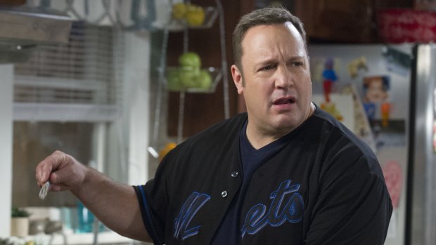 Comedian Kevin James in his new series, <i>Kevin Can Wait</i>.