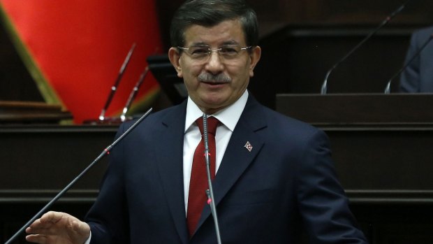 IS thought to be behind blasts: Turkish Prime Minister Ahmet Davutoglu.