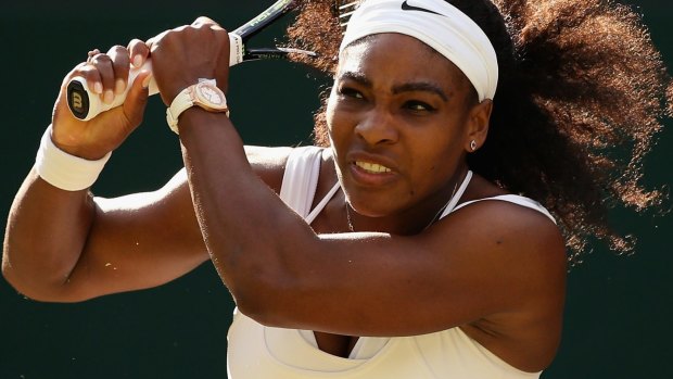 Trivial: Serena Williams said she was not distracted by Azarenka.