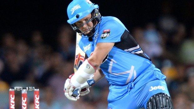 Mix and match: Brad Hodge will play for the Strikers again this year but he also has a new role as coach of the Cricket Australia XI in the Matador Cup one-day series.