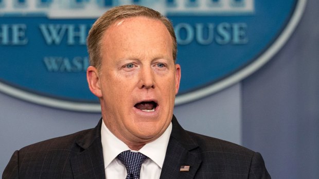 White House press secretary Sean Spicer 