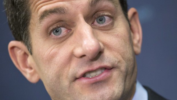 House Speaker Paul Ryan has called for a pause in President Barack Obama's program to accept 10,000 Syrian refugees a year.