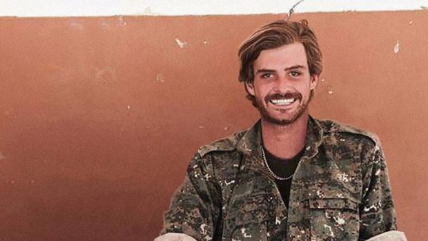 "Typical Australian boy" Reece Harding, who became a Lions of Rojava fighter.