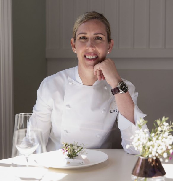 Smyth is the first female chef to be awarded three Michelin stars in the UK.