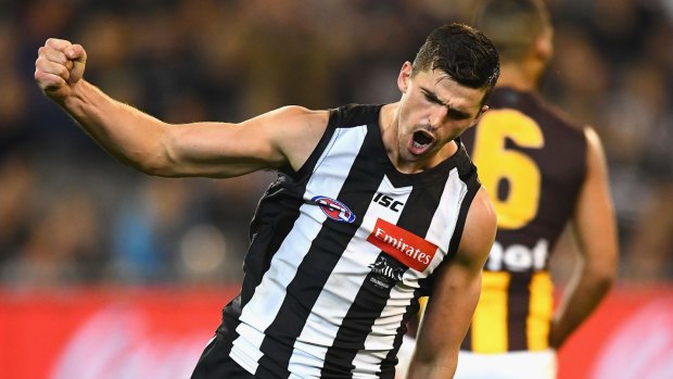 Mr Consistency: Collingwood's Scott Pendlebury will play his 250th game on Sunday.