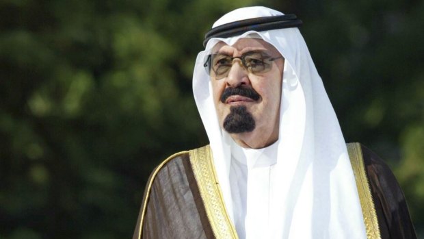 King Abdullah, pictured here in 2006, died on Friday. 