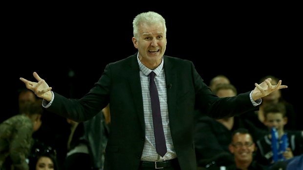Blowing up: Kings coach Andrew Gaze has labelled his side the worst in the NBL.