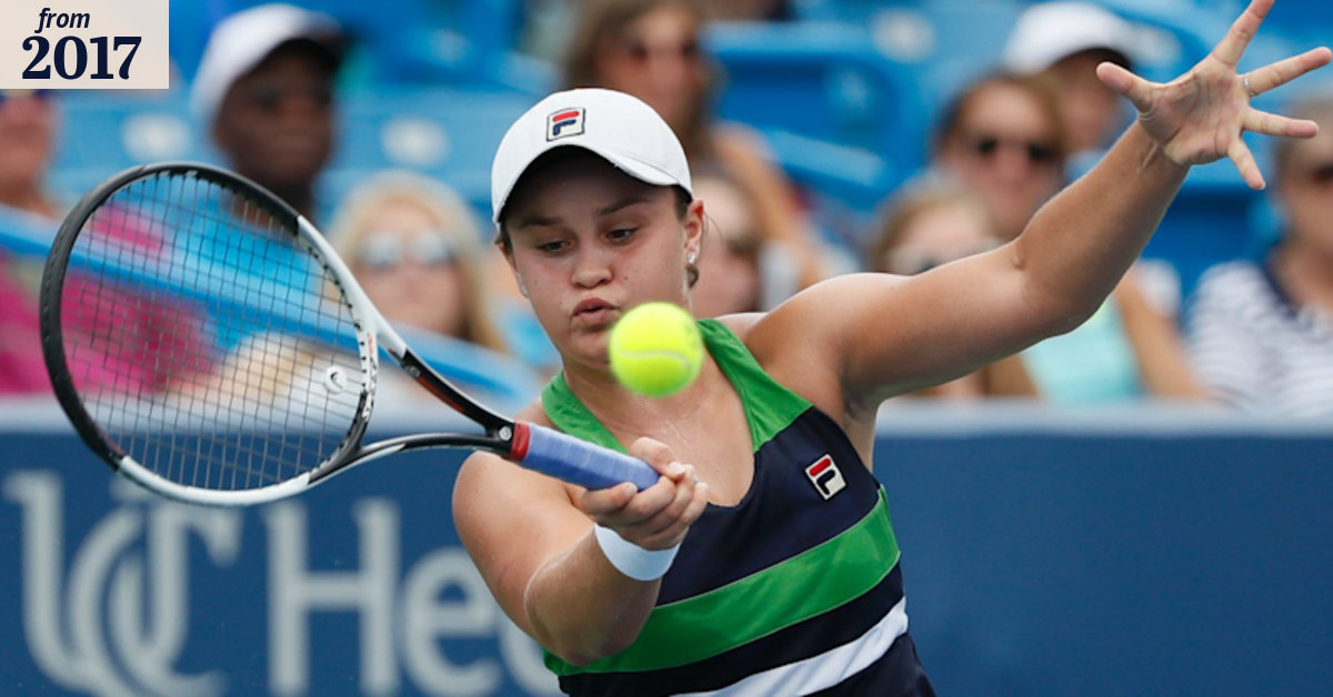 Tennis star Ashleigh Barty eyes top-10 ranking after breakout year