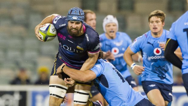 Brumbies' left flanker Scott Fardy.