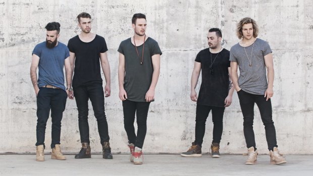 Canberra band Drawing North, who will open the Australia Celebrates Live concert.