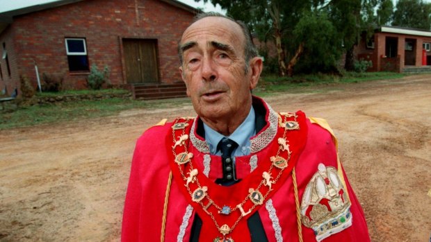 Prince Leonard Casley, the former ruler of Hutt River Province.