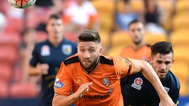 The Roar have missed Brandon Borrello's goalscoring ability since he's been on national duties at the AFC under-23 championships in Qatar.
