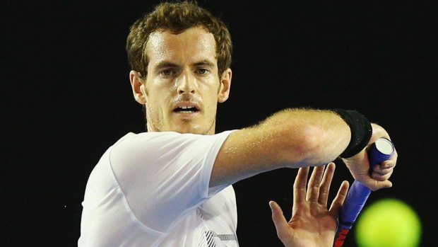 Chasing title: Britain's Andy Murray would love to end his run of near-misses at the Australian Open.