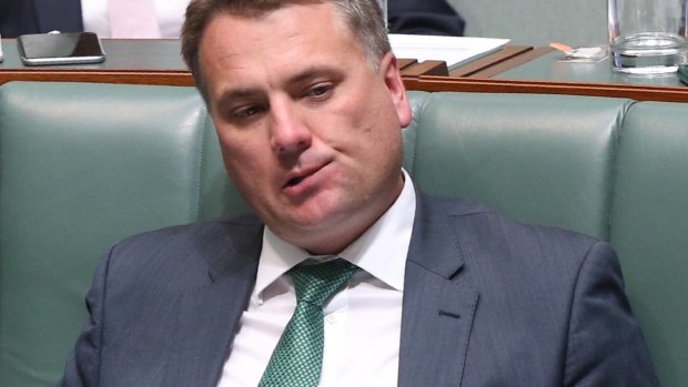 Dumped cities minister Jamie Briggs.