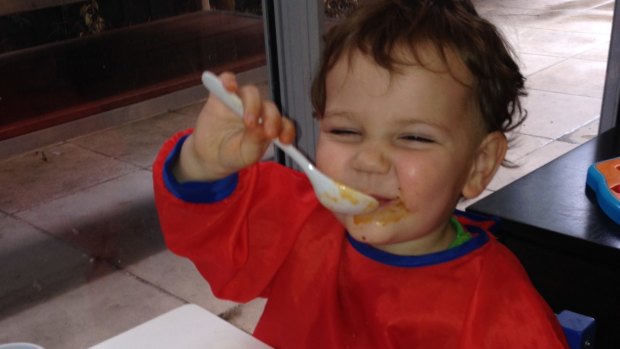 Two-year-old Lachlan died of septicaemia,
